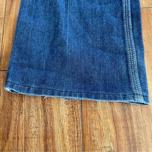 ZEPPELIN Men’s Vintage Retro Blue Denim Jeans Straight Leg Size 32 - Picture 4 of 16